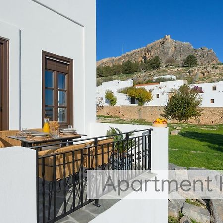 Lindos Amphitheater Villas And Apartments Exterior foto