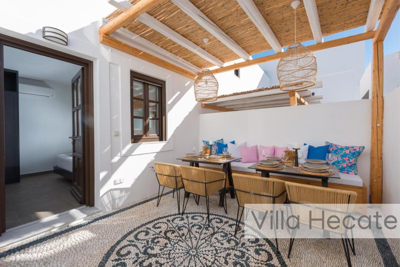 Lindos Amphitheater Villas And Apartments Exterior foto